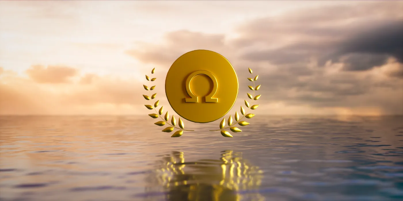 The OlympusDAO OHM token logo.