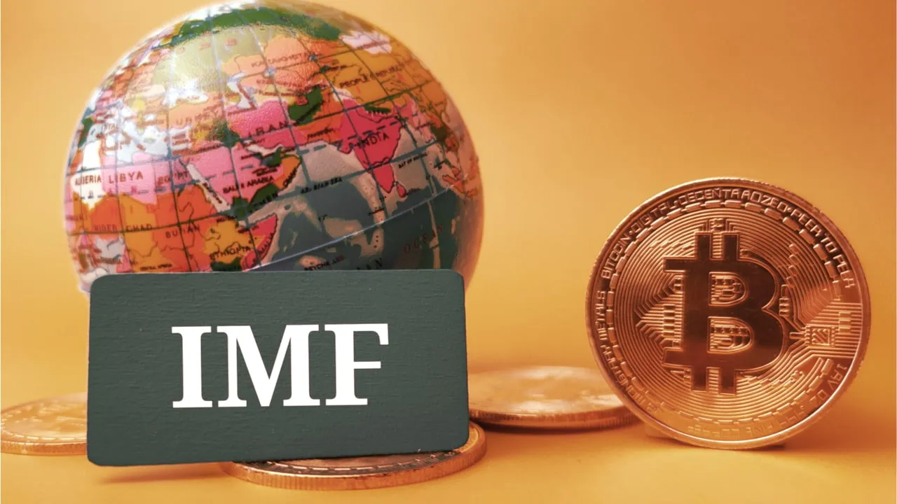 IMF and Bitcoin. Image: Shutterstock