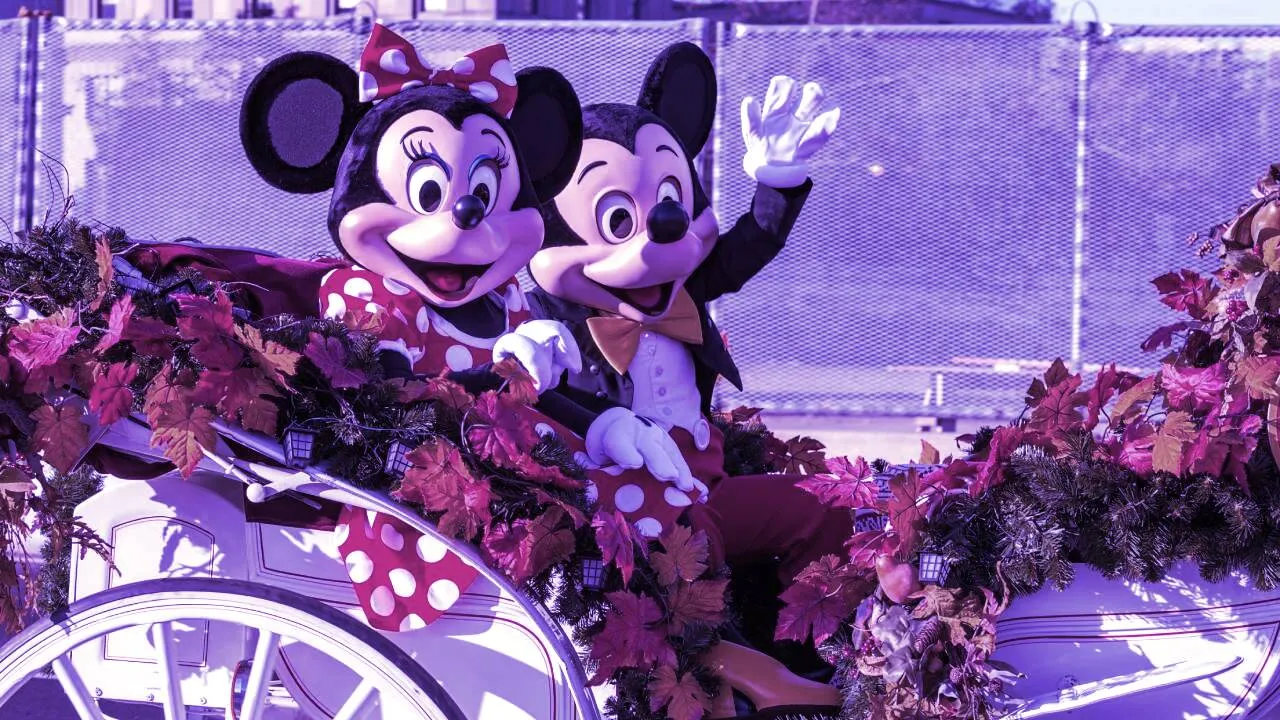 Los iconos de Disney Mickey y Minnie Mouse. Imagen: Shutterstock