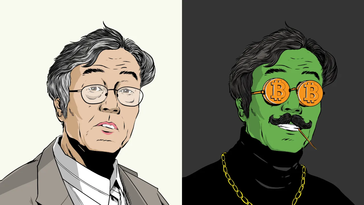 Satoshibles NFTs are based on a photograph of Dorian Nakamoto, the man Newsweek controversially claimed is Satoshi Nakamoto in 2014. Image: Satoshibles
