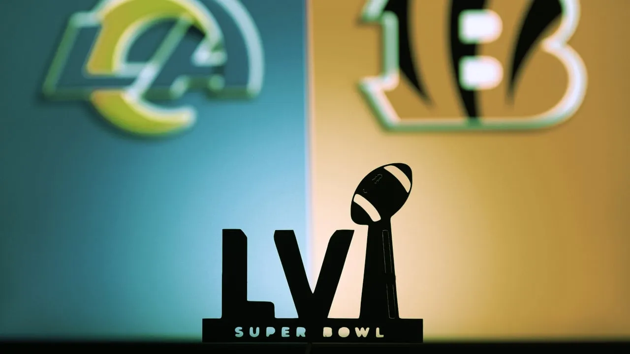 Los Bengalíes de Cincinnati y los Carneros de Los Ángeles se enfrentarán en la LVI Super Bowl. Imagen: Shutterstock