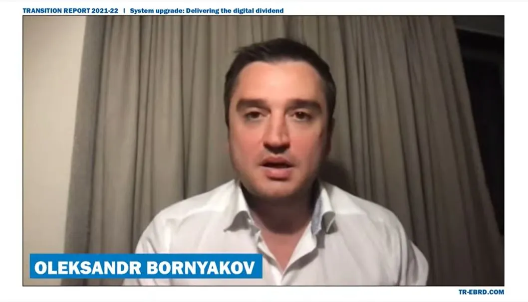 Alex Bornyakov, El viceministro de Transformación Digital de Ucrania. Imagen: Twitter