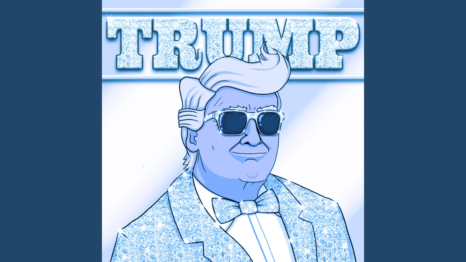 An "Official CryptoTRUMP Club" NFT