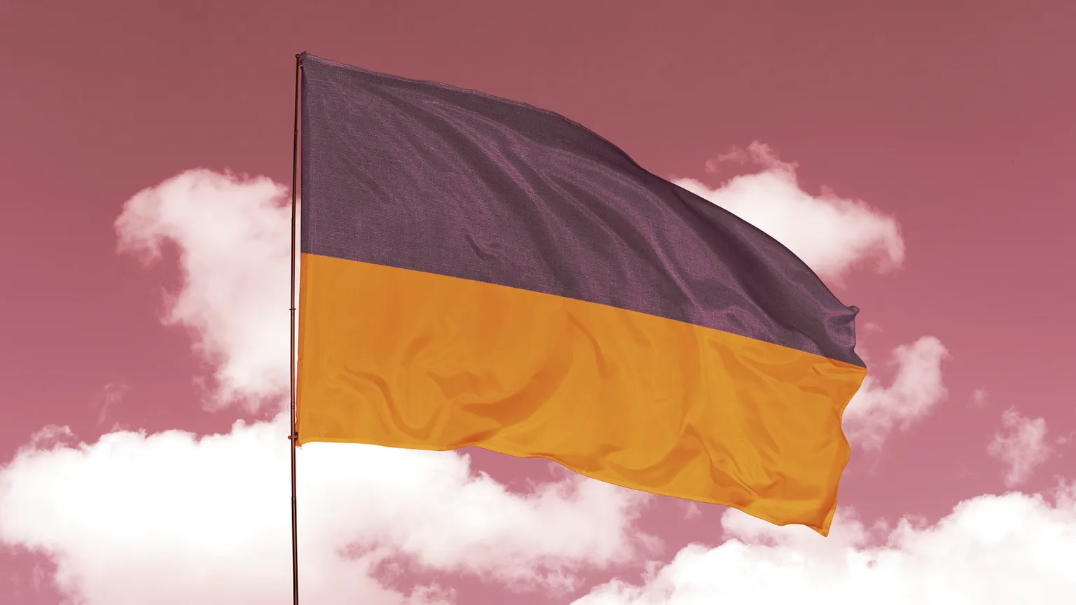Bandera de Ucrania. Imagen: Shutterstock