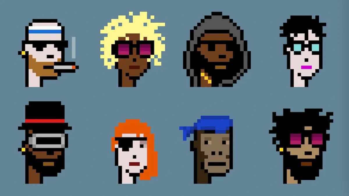 A selection of CryptoPunks NFT avatars. Image: Yuga Labs