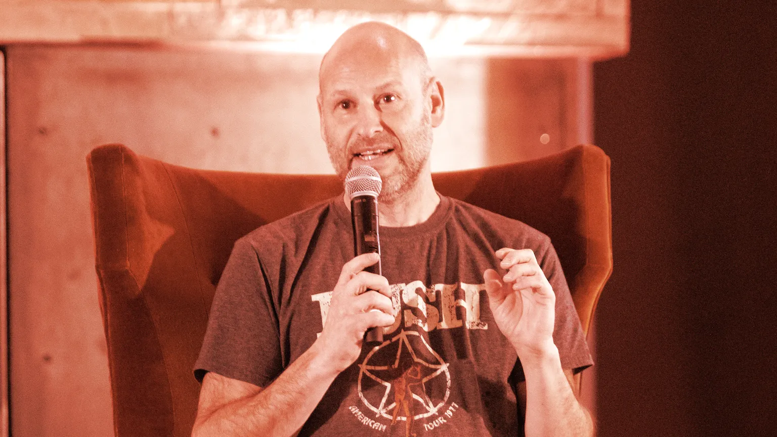 Ethereum co-founder Joe Lubin speaks at Camp Ethereal 2022. Image: Chie Endo