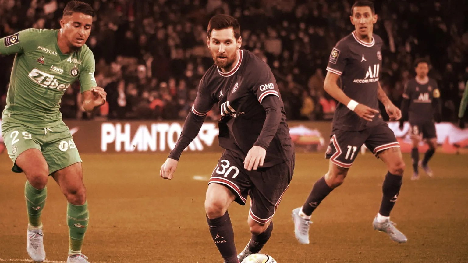Lionel Messi is a professional soccer player who plays for Paris Saint-Germain. Image: Shutterstock.