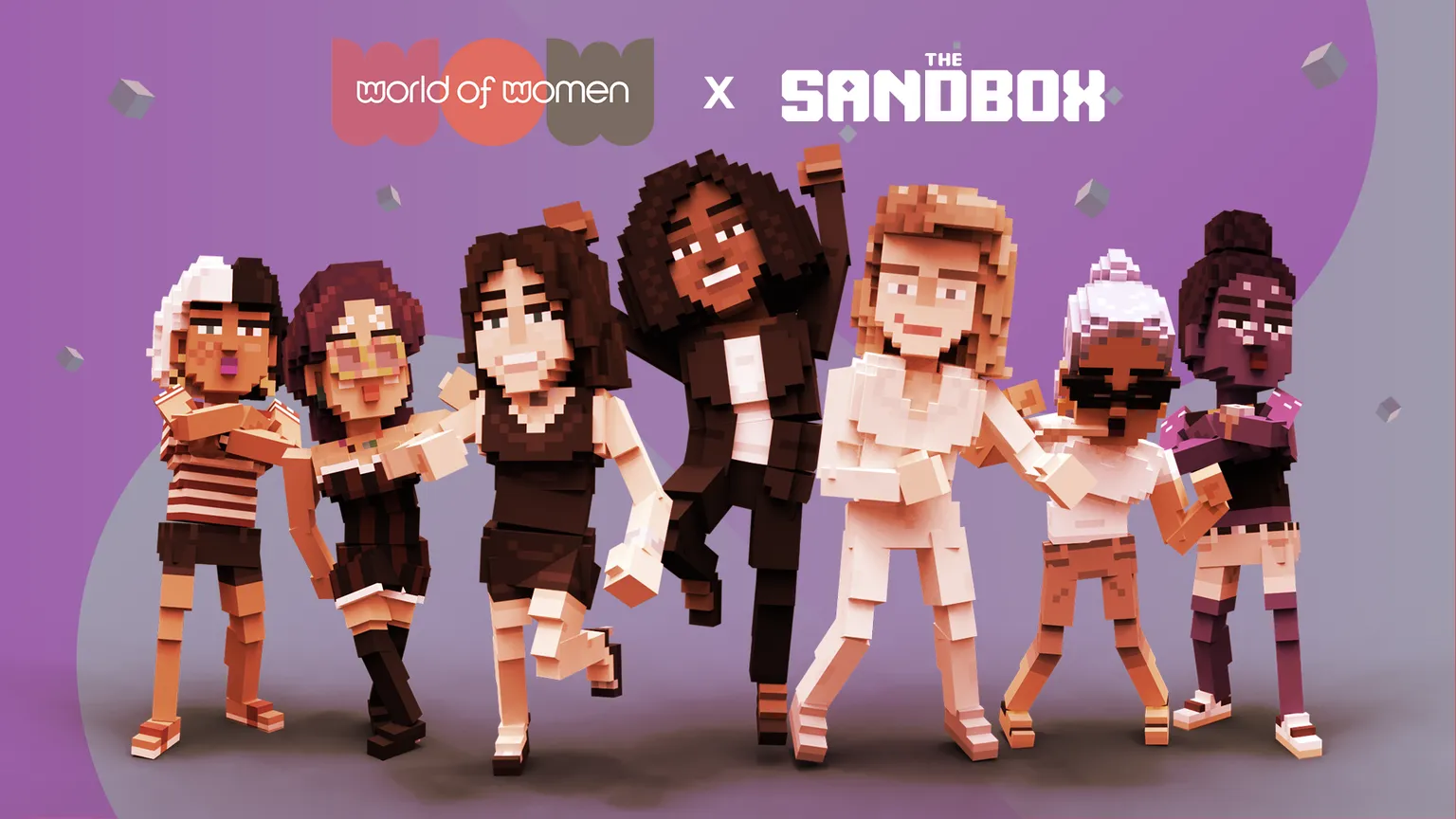 The Sandbox y World of Women se unen. Imagen: The Sandbox