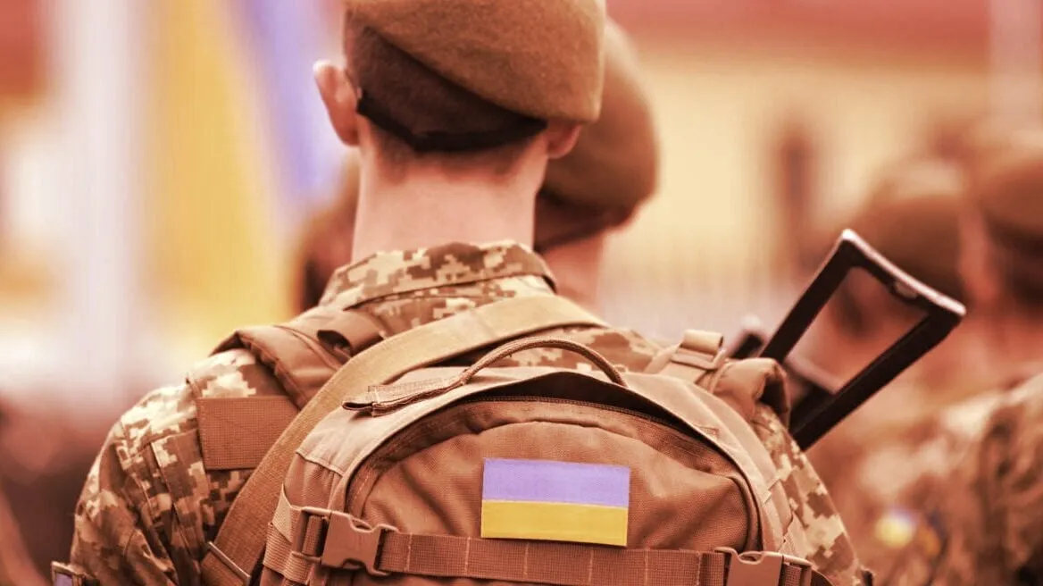 A Ukraine soldier. Image: Shutterstock