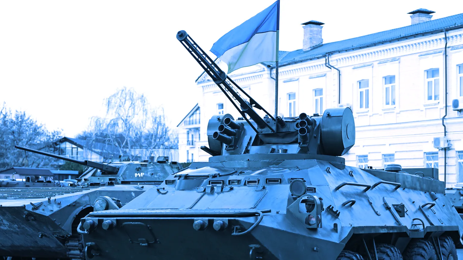 Tanques en Kiev, Ucrania. Image: Shutterstock