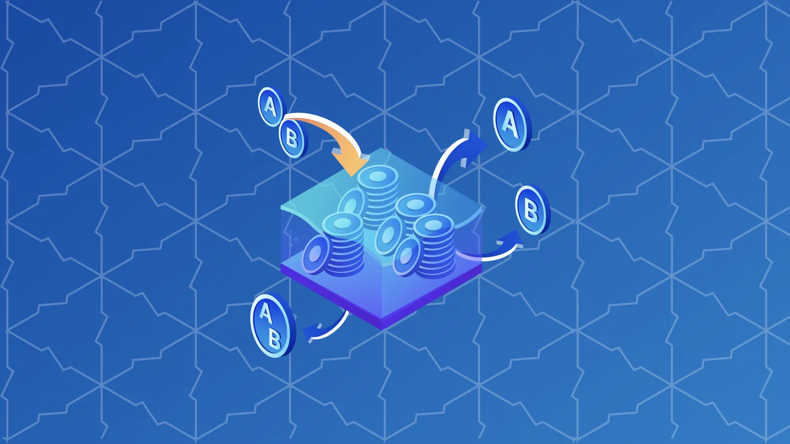 An artistic rendering of liquidity pools Rodrigo Martinez/Decrypt