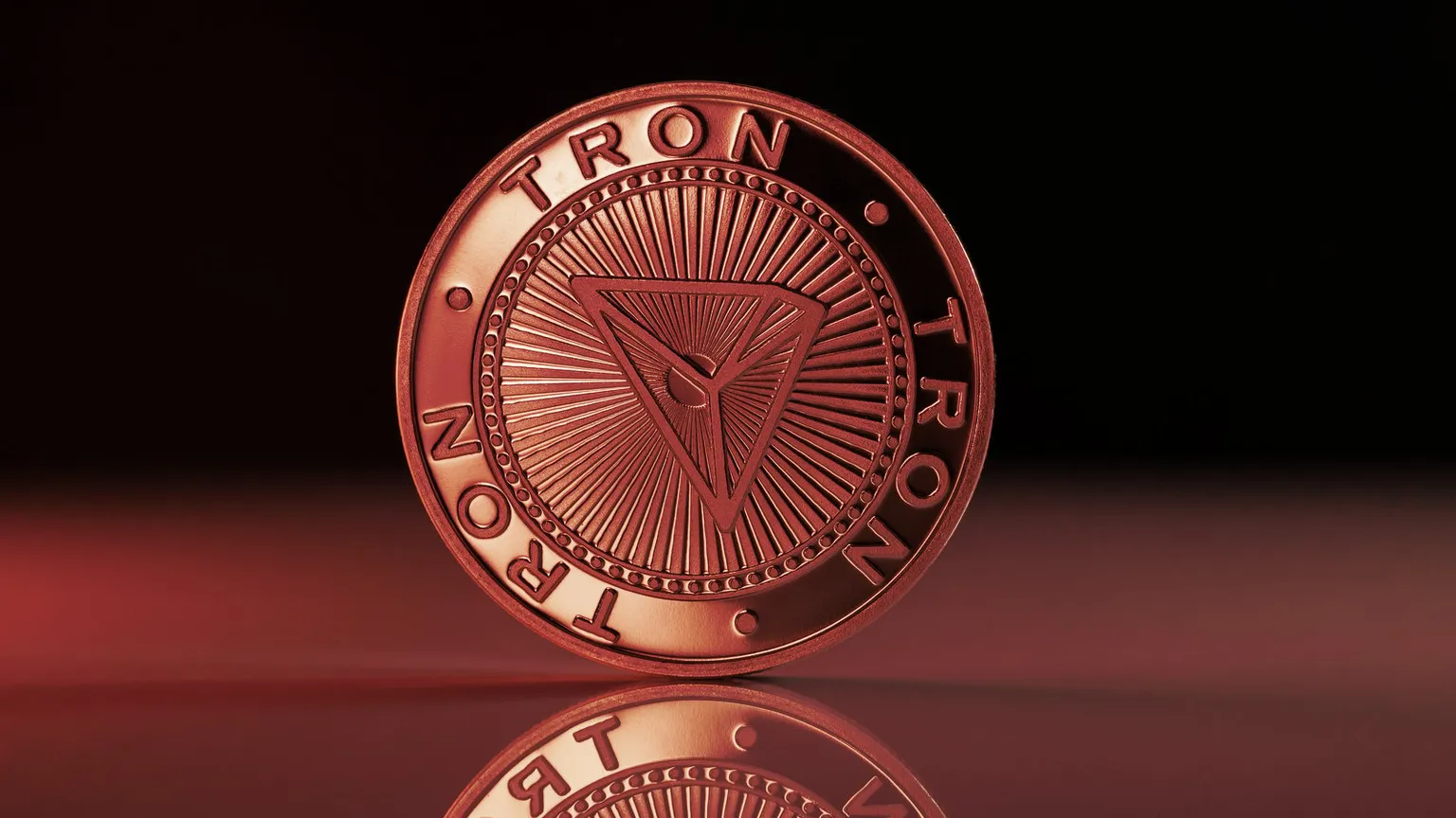 TRX es el token nativo de la red Tron. Imagen: Shutterstock.