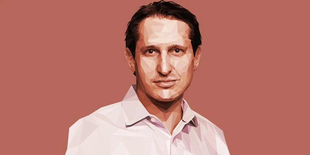 DraftKings CEO Jason Robins joined the gm podcast. Art: Grant Kempster.
