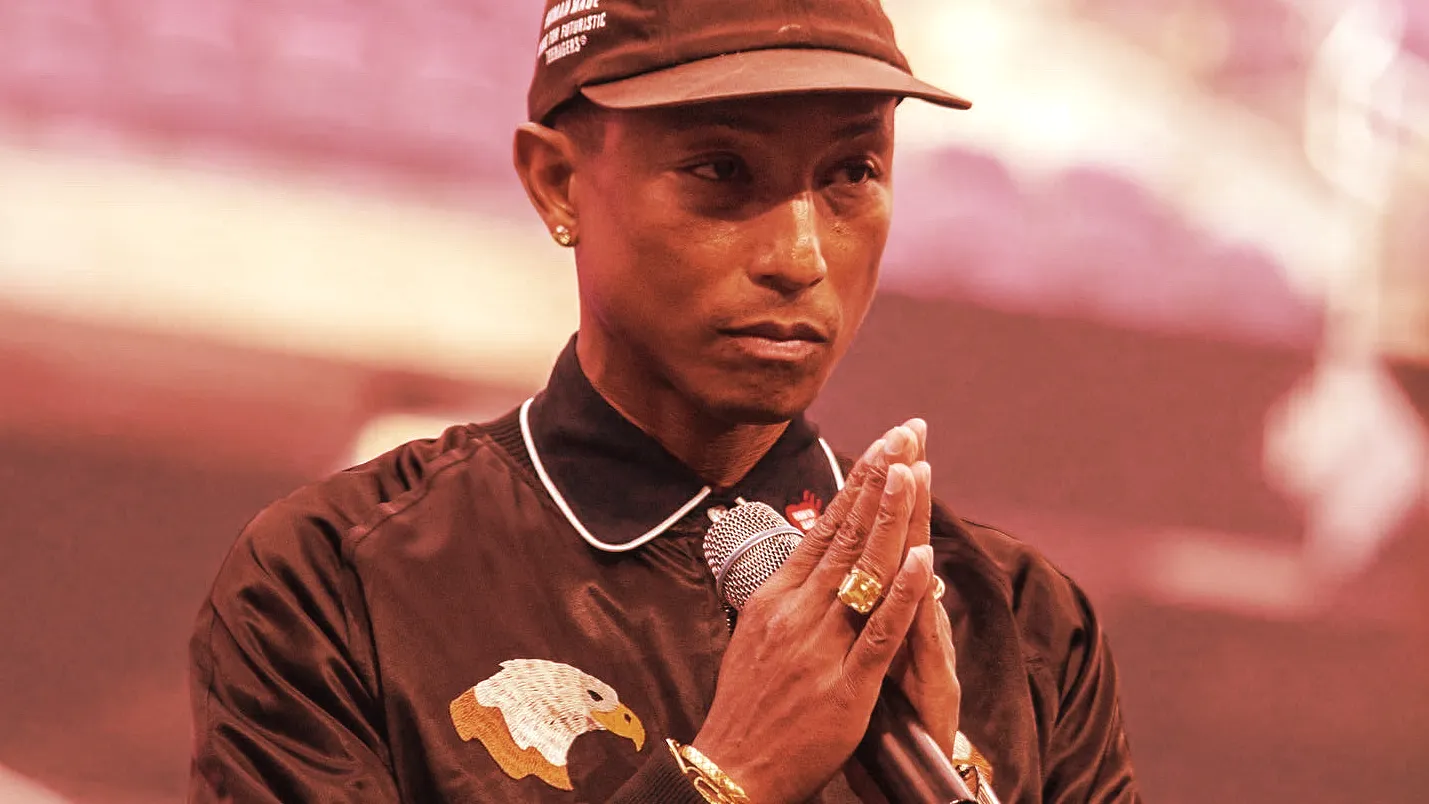 Musician Pharrell Williams at VeeCon 2022. Image: VeeCon
