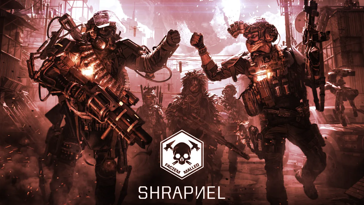 Shrapnel is a first-person shooter being built on Avalanche. Image: Shrapnel
