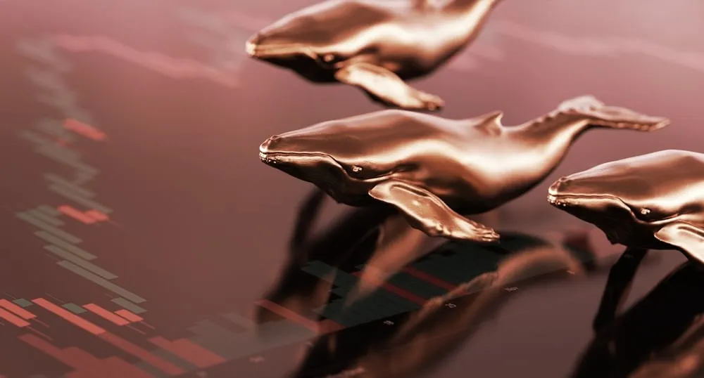 Con las criptomonedas en movimiento, ¿qué puede hacer una ballena? Imagen: Shutterstock
