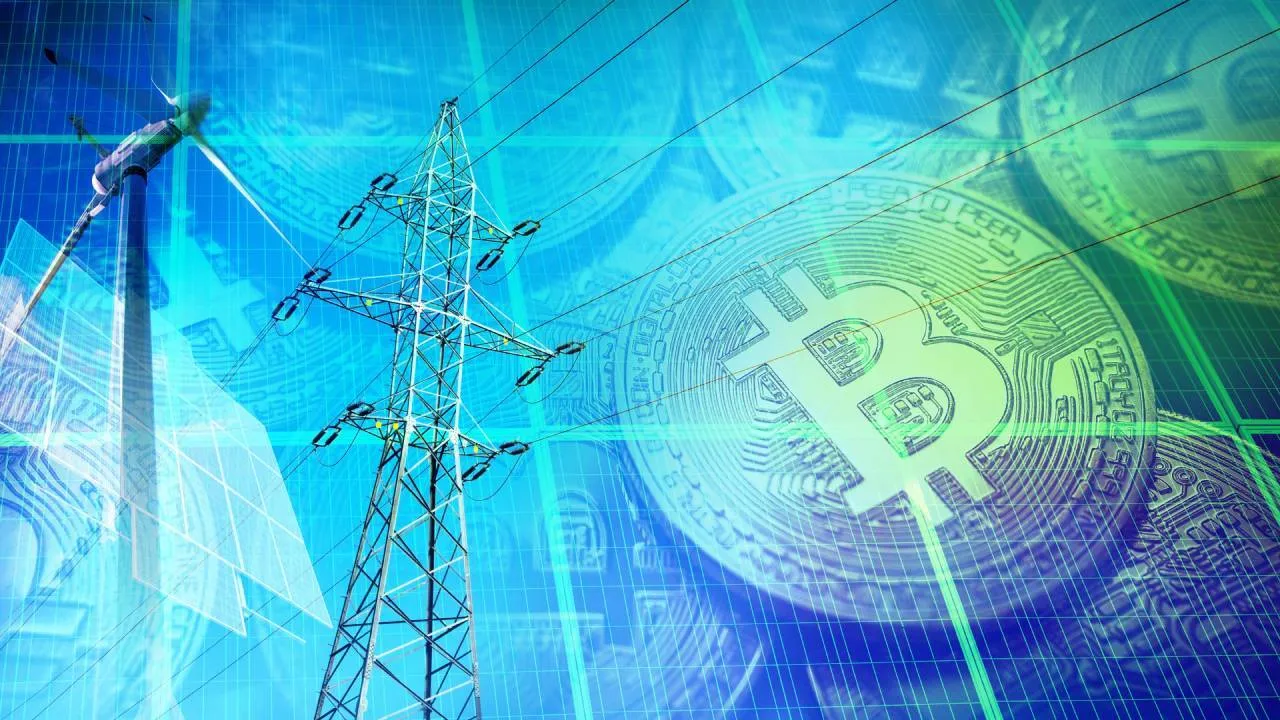 Bitcoin y energía. Imagen: Shutterstock