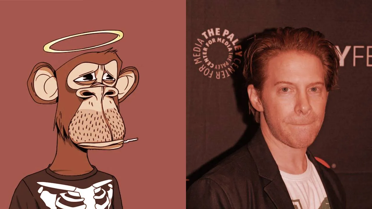 Seth Green and Bored Ape #8398. Image: Shutterstock/Yuga Labs
