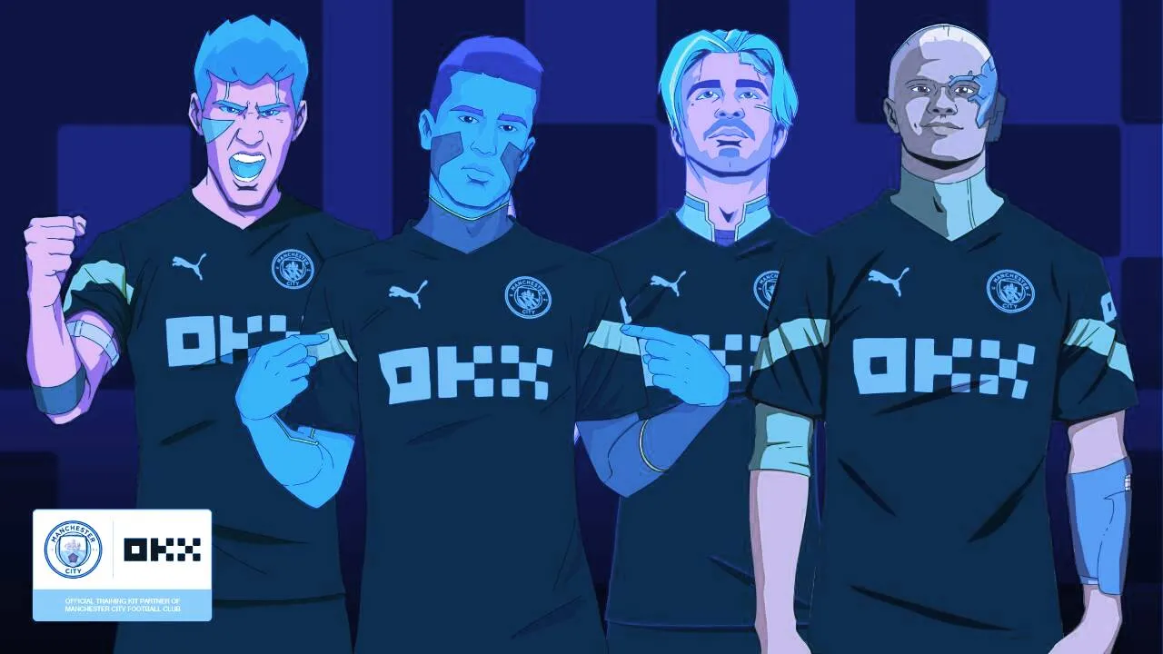 Equipo de Fútbol 'Manchester City' Se Asocia con Exchange de Criptomonedas OKX