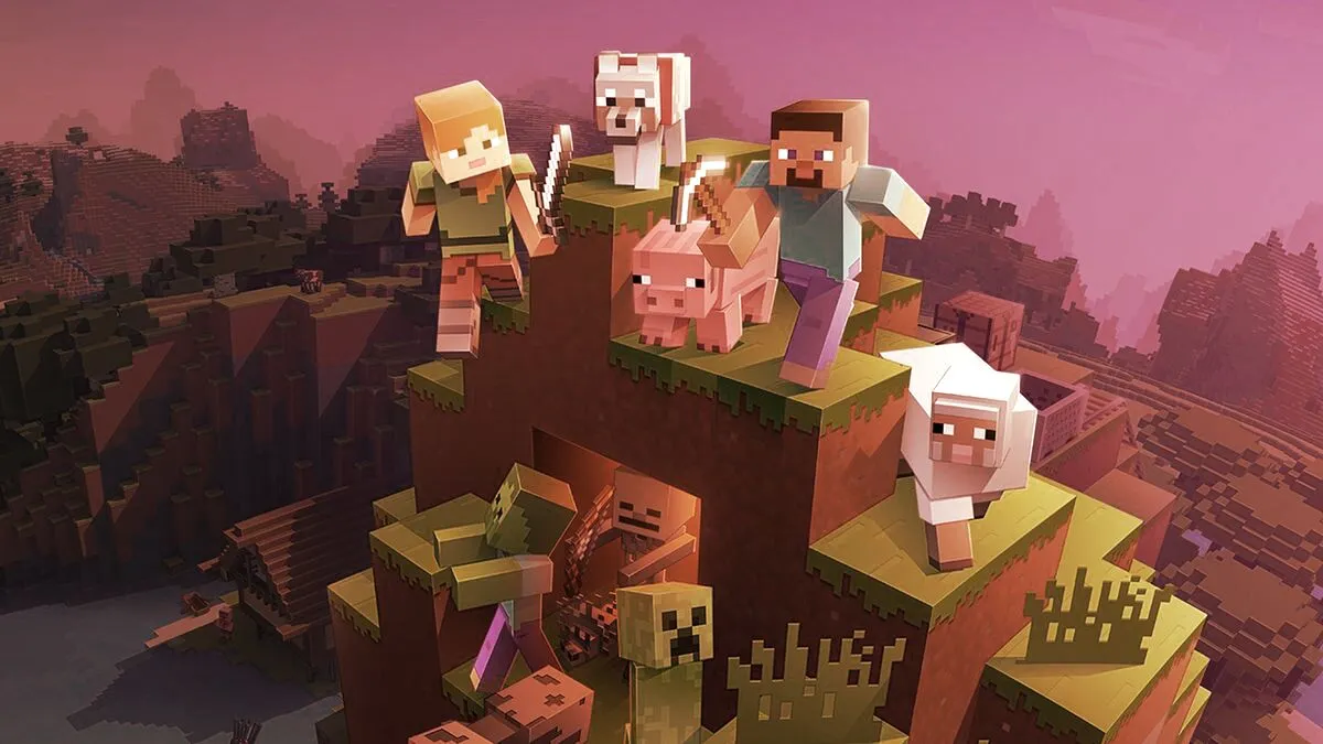 Minecraft is a popular sandbox-style video game. Image: Microsoft