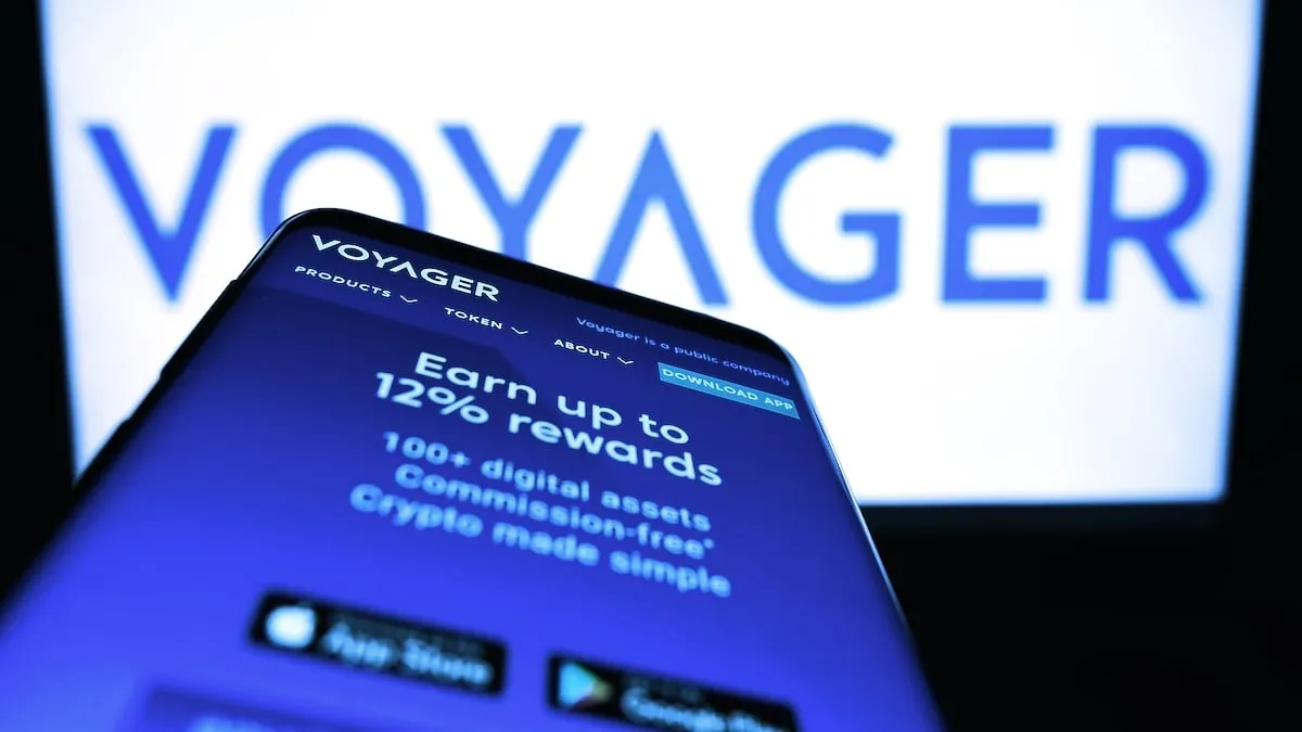 Voyager Digital es una plataforma de intercambio de criptomonedas. Imagen: Shutterstock