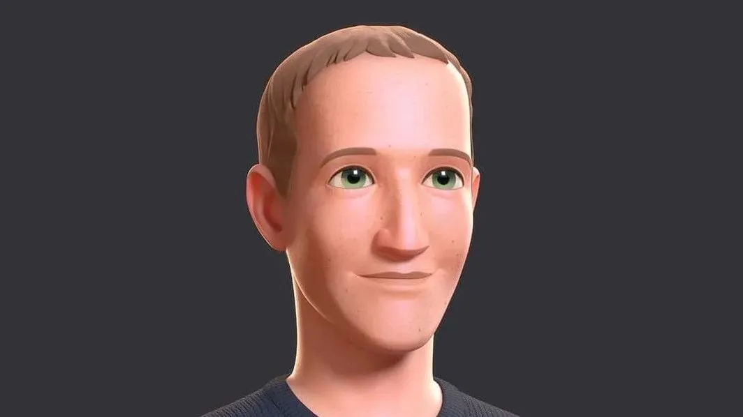 Avatar del Metaverso de Mark Zuckerberg