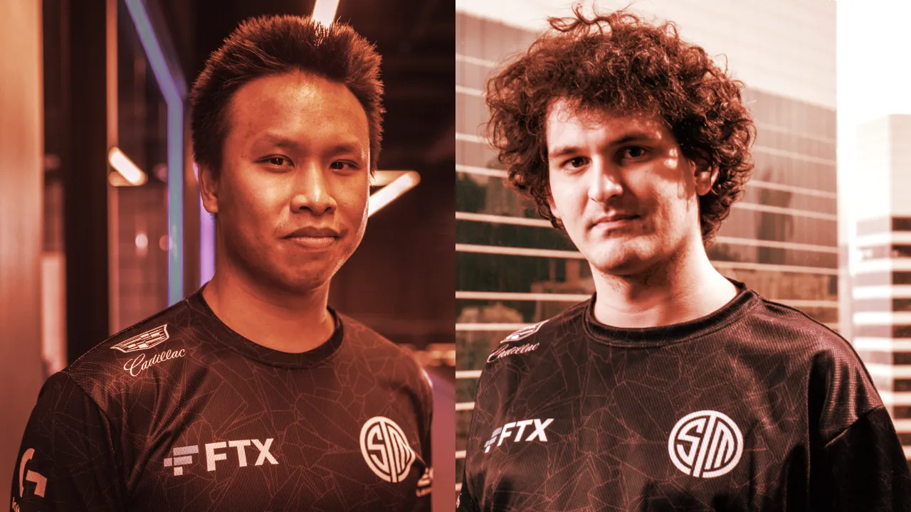 TSM CEO Andy Dinh (left) and FTX CEO Sam Bankman-Fried have led the charge on crypto/esports deals. Image: TSM/FTX