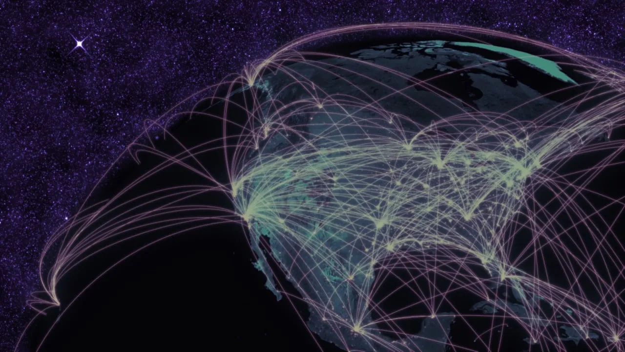 El mundo podría estar conectado gracias a las criptotecnologías. Imagen: Shutterstock. 