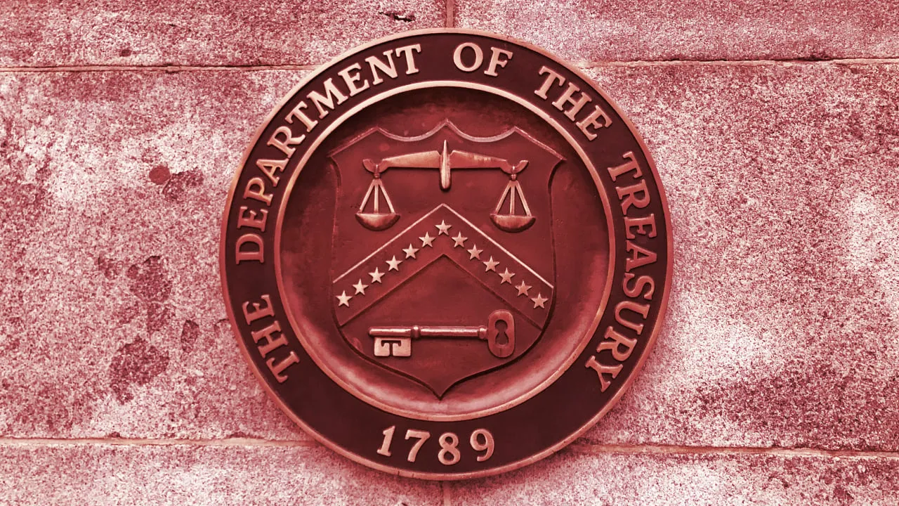 Departamento del Tesoro de los Estados Unidos. Imagen: Shutterstock