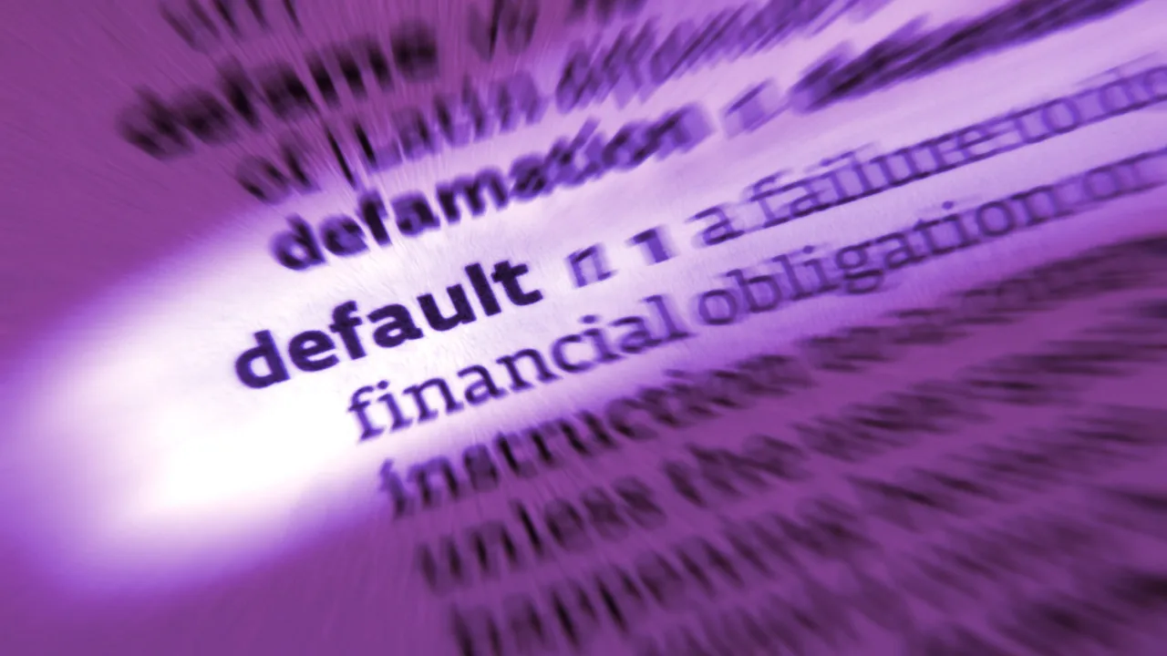 Defaulting on loans has become common during the latest crypto downturn. Image: Shutterstock. 