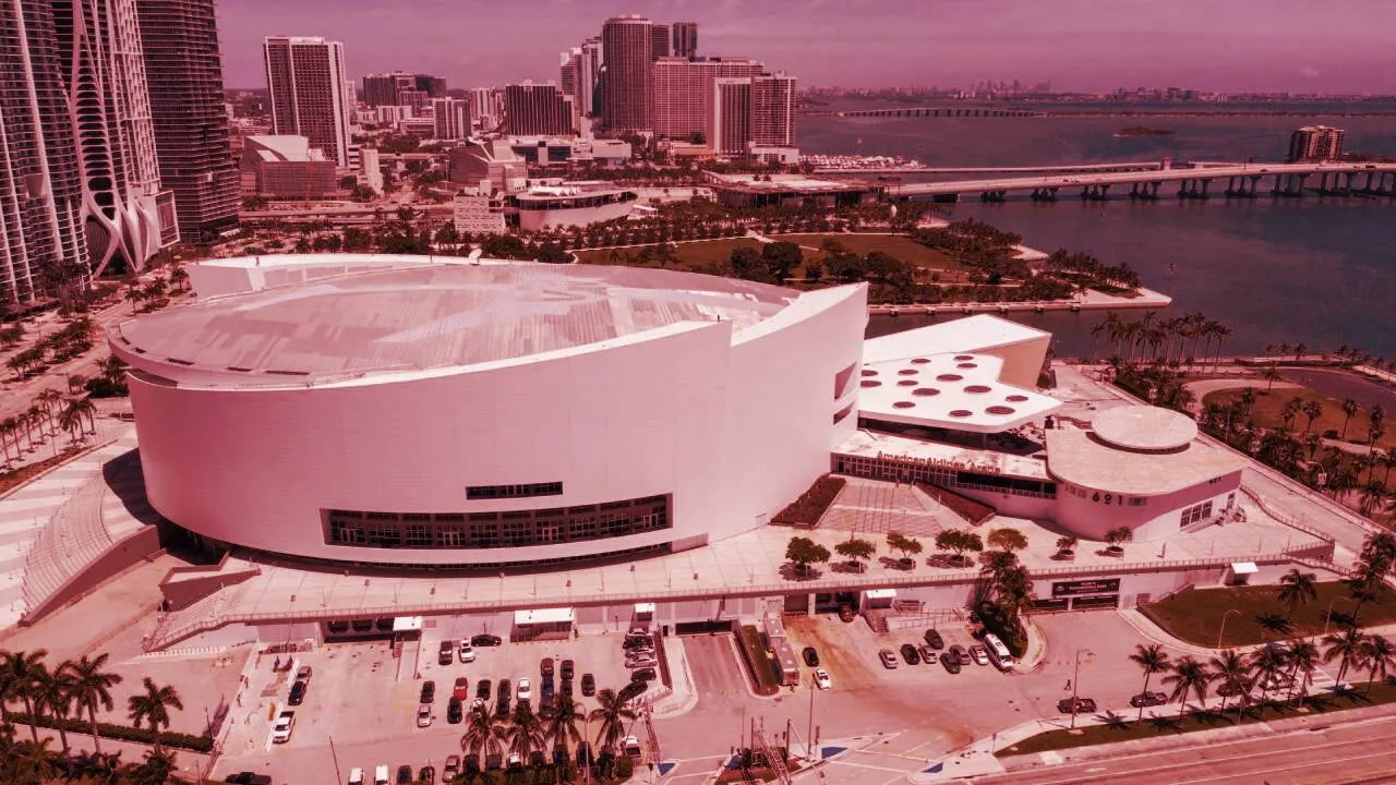 The FTX Arena, home of the Miami Heat. Image: Shutterstock