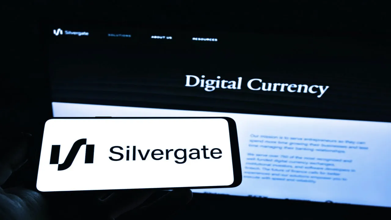 Silvergate is a crypto-friendly bank. Image: Shutterstock. 