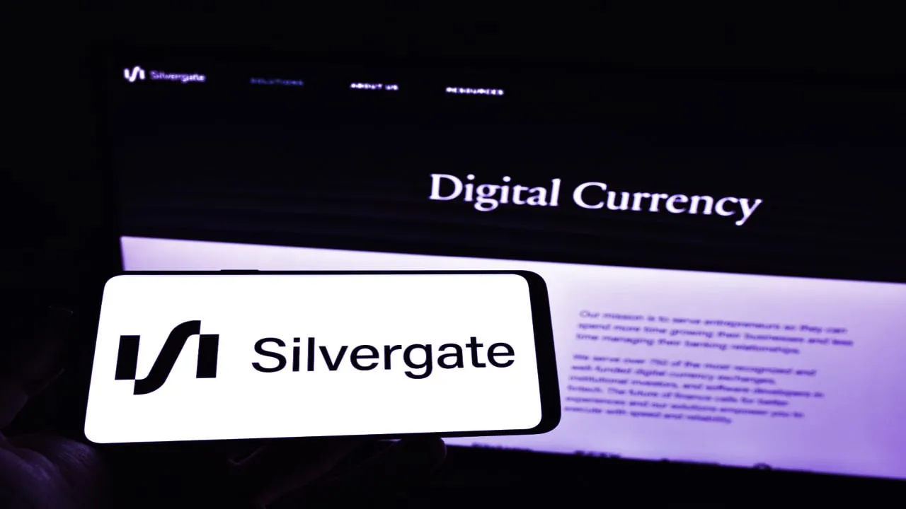 Silvergate是一家对加密货币友好的银行。图片：快门。