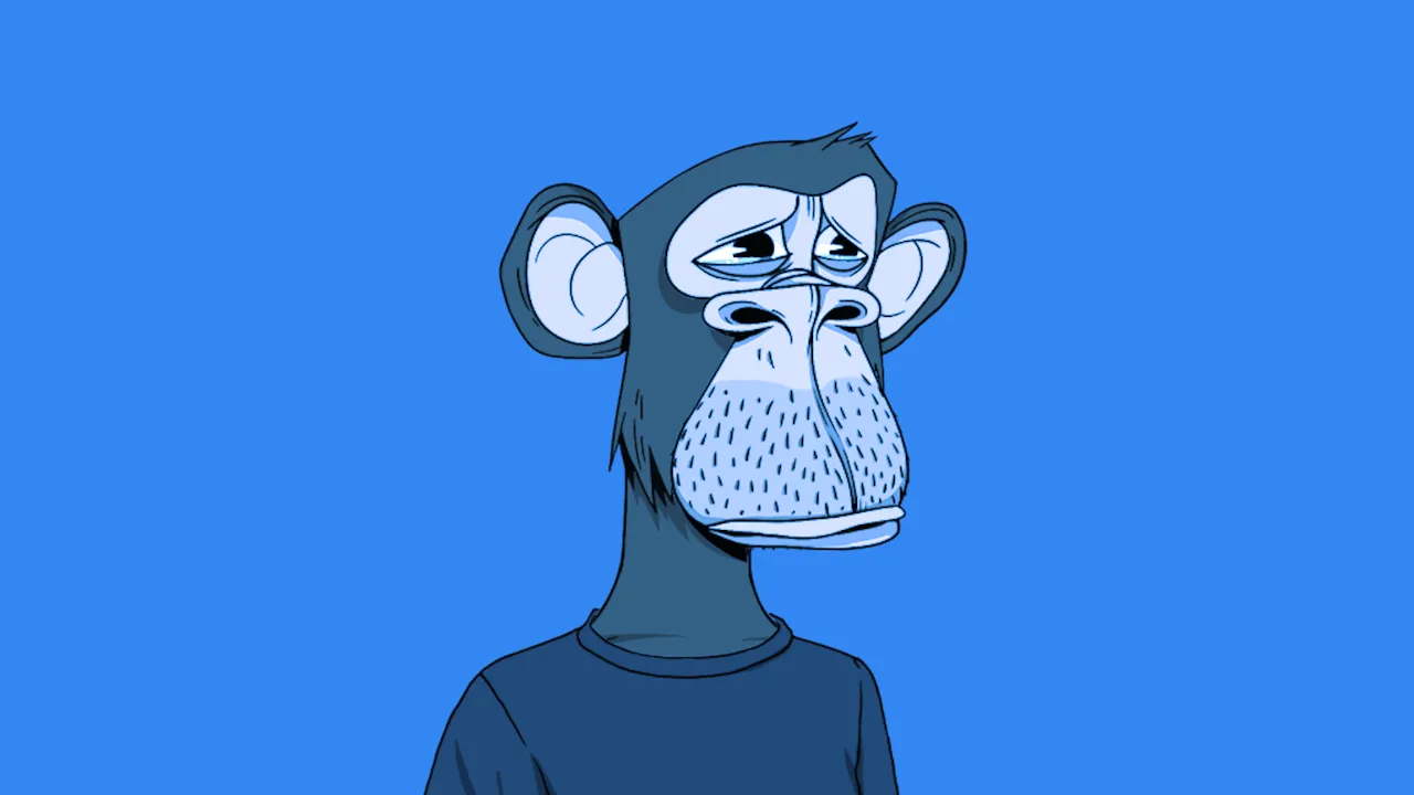 无聊的猿#3001，由贾斯汀比伯拥有。图片：尤加实验室