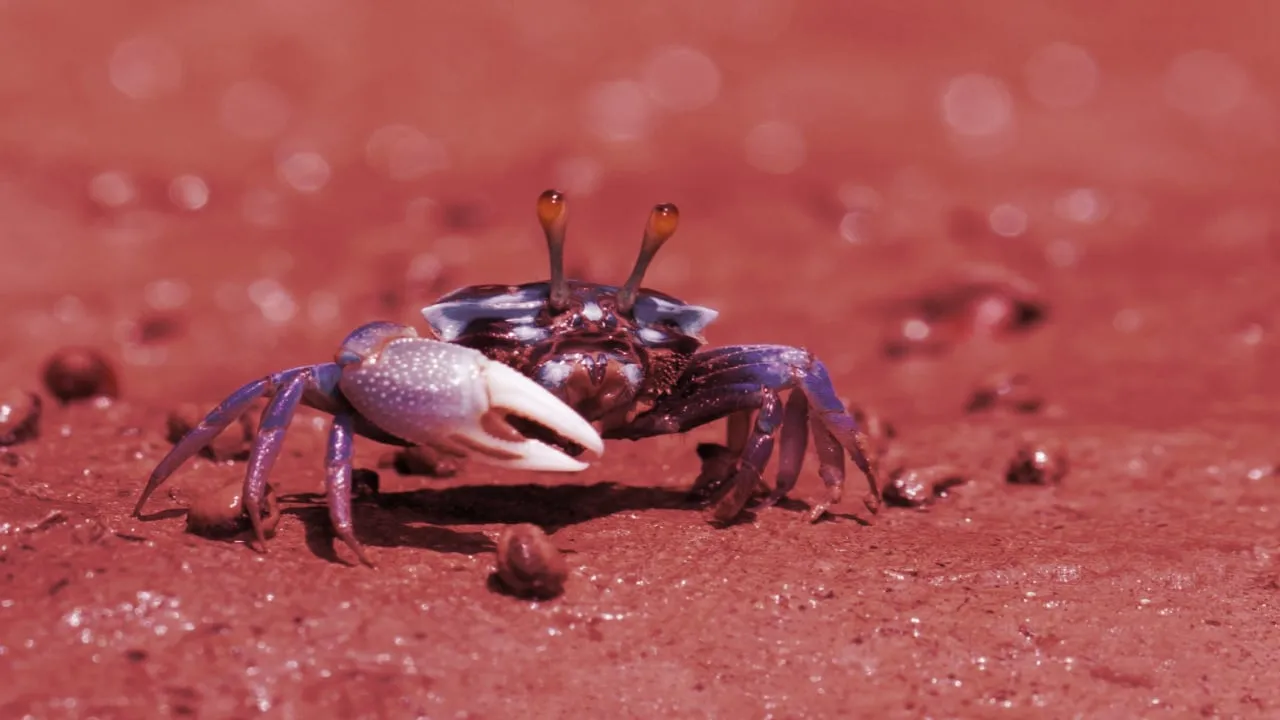 Crab markets refer to when price levels move neither up nor down. Image: Shutterstock.