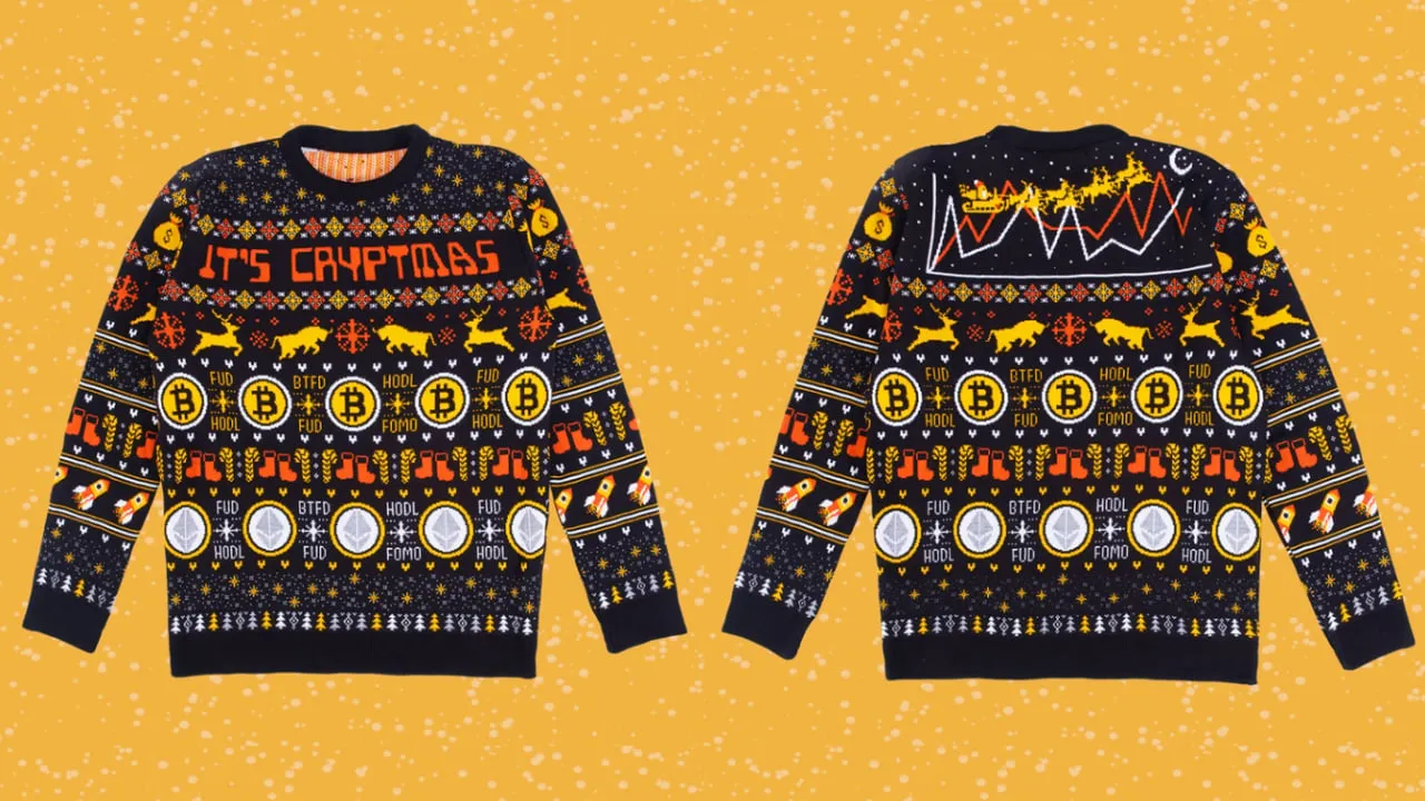 Crypmas holiday sweater