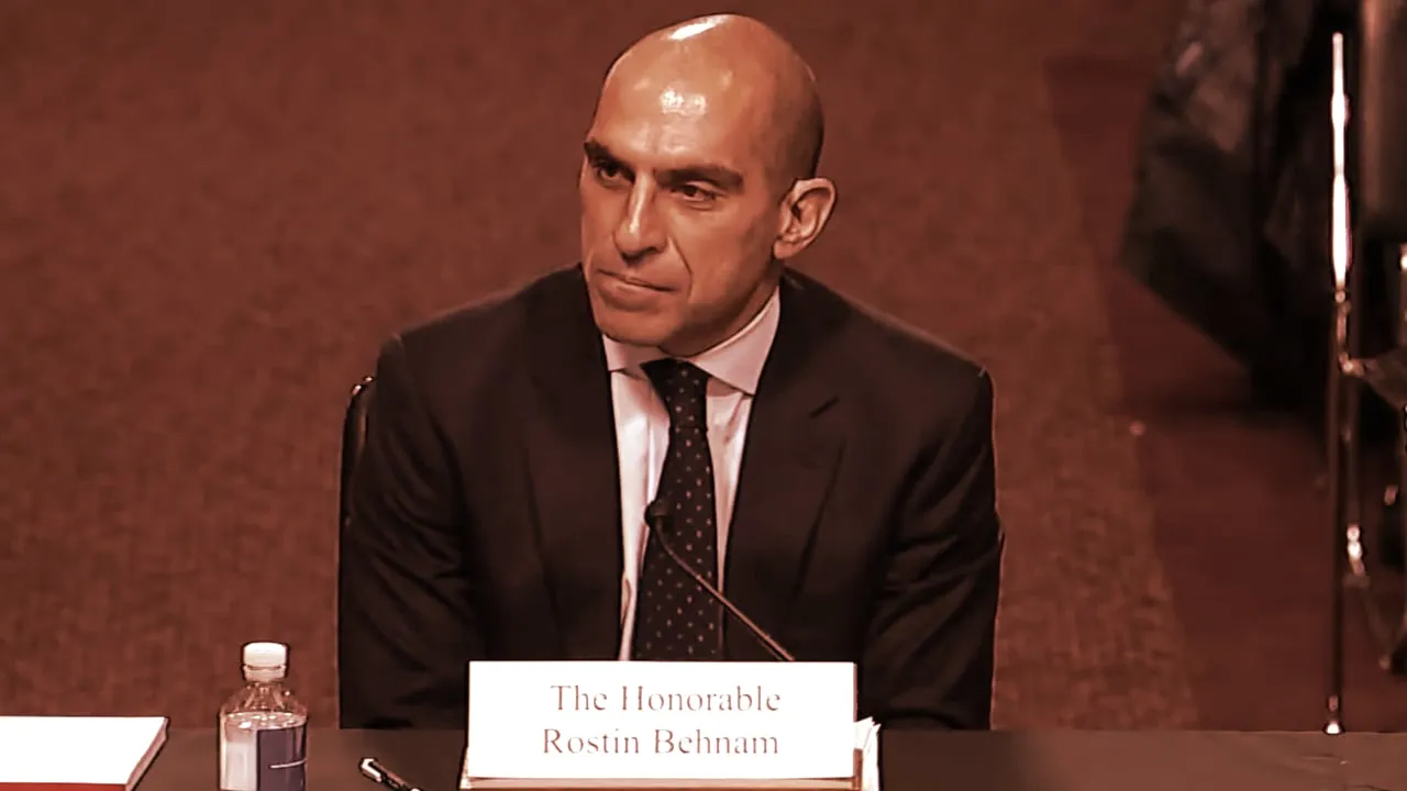 CFTC Chair Rostin Behnam. Image: Senate Agriculture Committee/YouTube