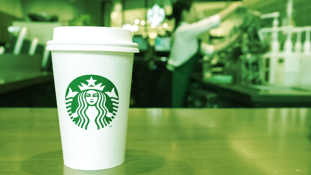 Starbucks is getting into Web3. Image: Shutterstock