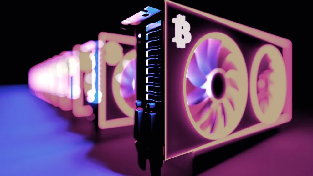 Bitcoin mining rig. Image: Shutterstock