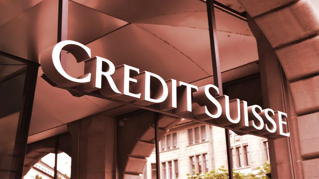 Credit Suisse is a large European bank. Image: Shutterstock.