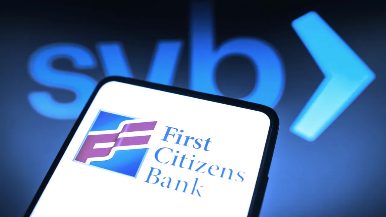 First Citizens Bank acquired SVB in March 2023. Image: Shutterstock.