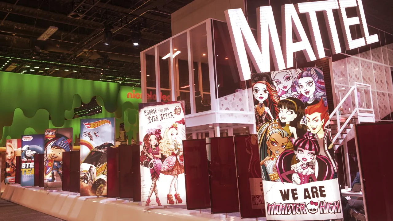 Mattel booth at the Licensing Expo in Las Vegas. Image: Shutterstock