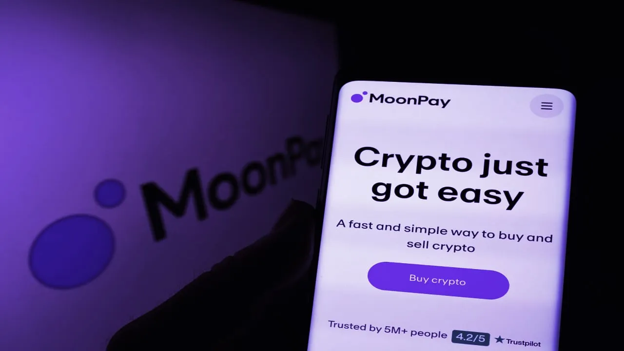 MoonPay是一家加密支付公司。图片：快门。