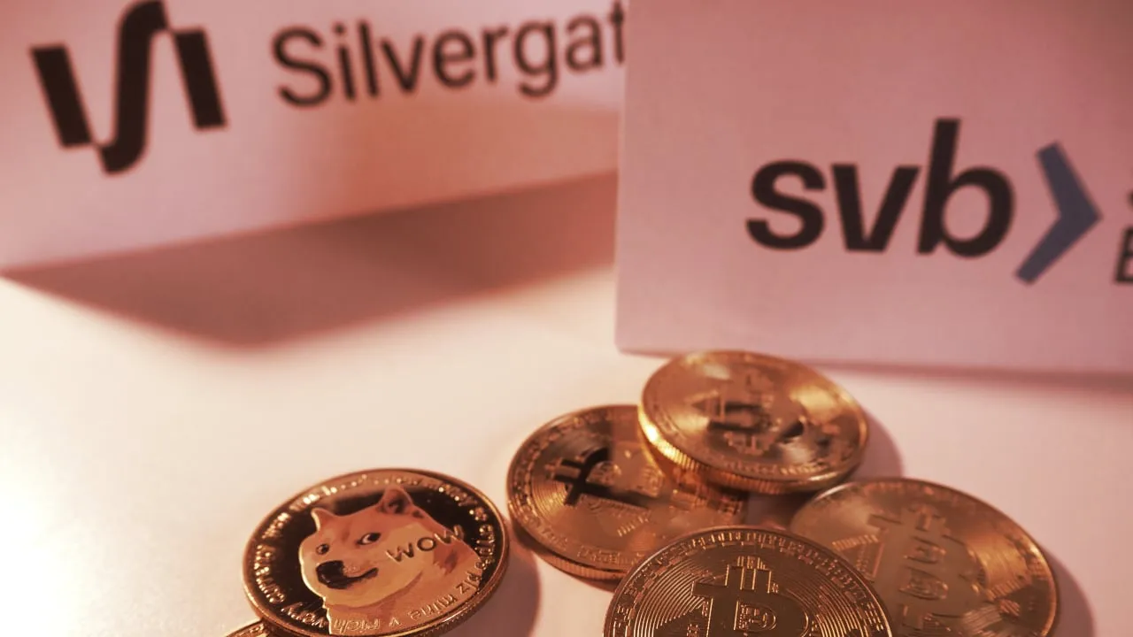 Silvergate and Silicon Valley Bank both held funds for crypto companies. Image: Shutterstock