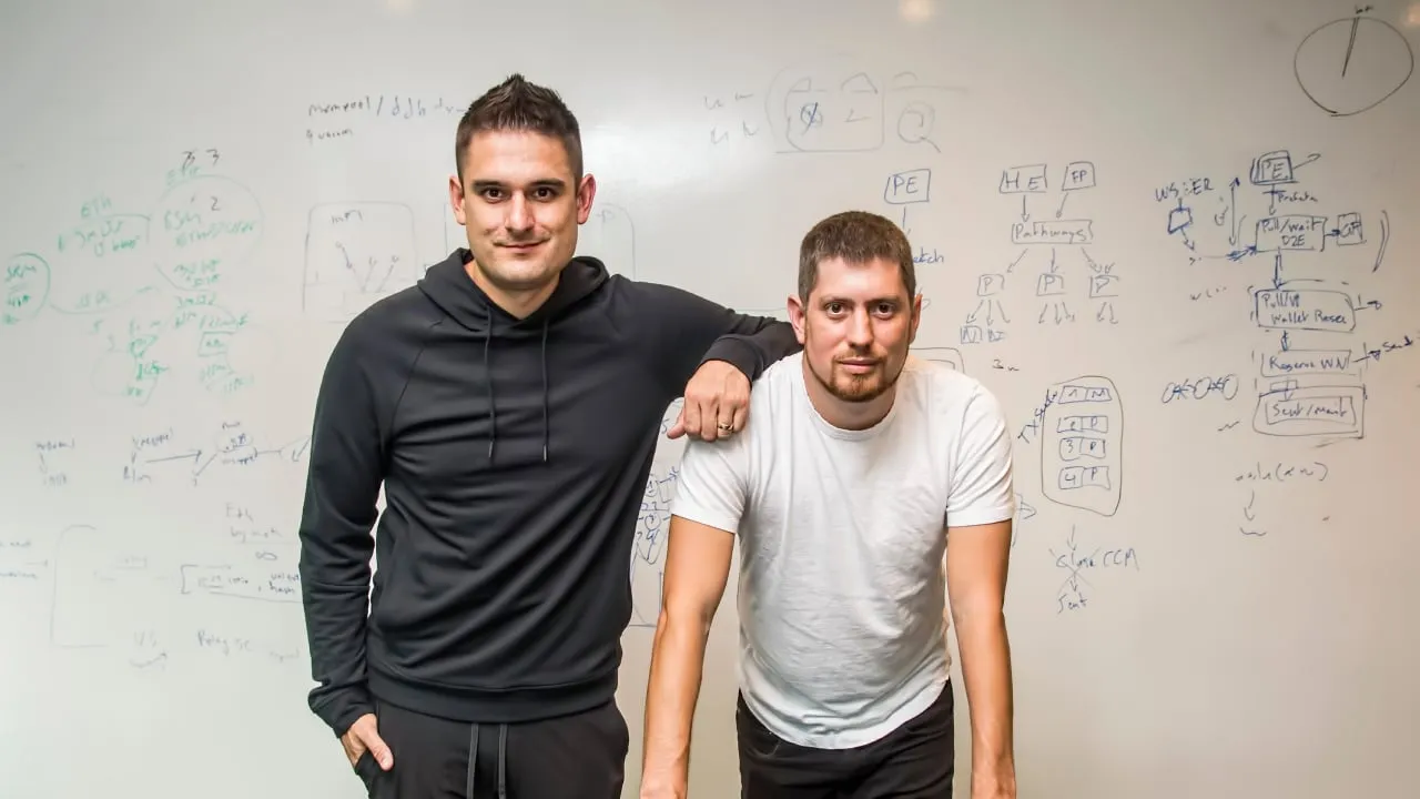 From left to right: Ryan Zarick (Co-Founder & CTO), Bryan Pellegrino (Co-Founder & CEO). Image: Chung Chow/BIV