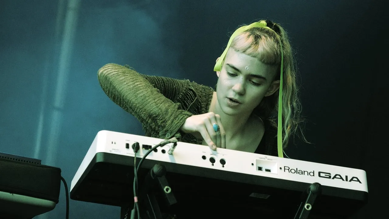 Claire Boucher, aka Grimes, pictured in 2012. Image: Shutterstock