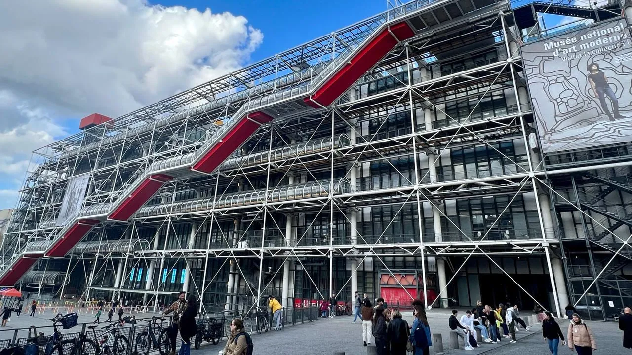 The Centre Pompidou in Paris, France. Source: Mattis Meichler/Decrypt.