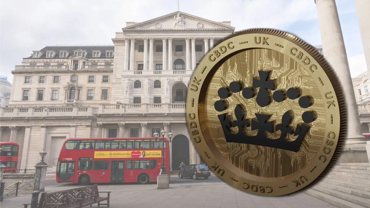 The Bank of England and CBDCs. Images: Shutterstock