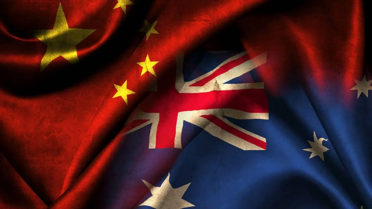 China and Australia. Image: Shutterstock