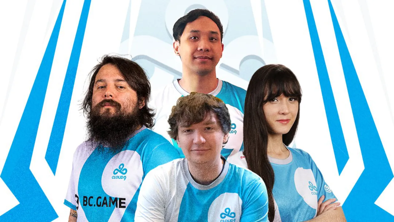 Cloud9's Sparkball roster for the Ascension Invitational. Image: Cloud9